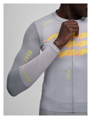 Maap Pro Air 3.0 Long Sleeve Jersey, Gray, Men's