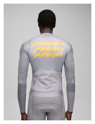Maap Pro Air 3.0 Long Sleeve Jersey, Gray, Men's