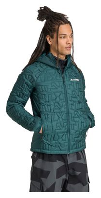 Giacca isolante adidas Terrex Xperior PrimaLoft Loose Fill Uomo Verde