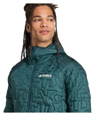 Giacca isolante adidas Terrex Xperior PrimaLoft Loose Fill Uomo Verde