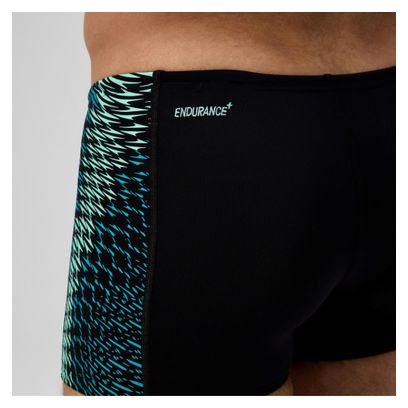 Heren Speedo Endurance+ MAX Tech Panel Badpak Zwart/Turkoois
