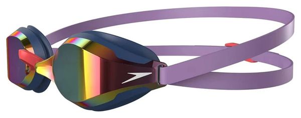 Speedo FS Speedsocket Mirror Swim Goggles Purple Blue