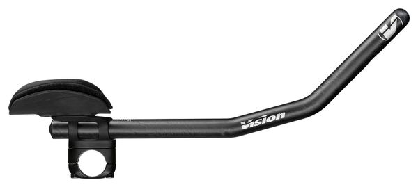 Prolongateurs Vision TriMax Carbon Clip-on J-Bend Carbone Noir
