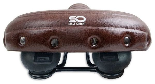 Selle de vélo Selle Orient Relax Premium - Imperméable - Marron