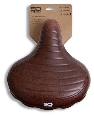 Selle de vélo Selle Orient Relax Premium - Imperméable - Marron