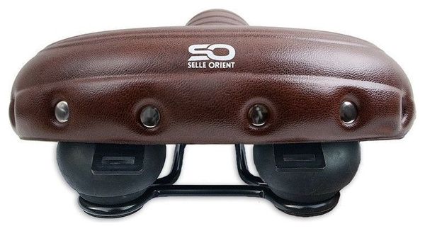 Selle de vélo Selle Orient Relax Premium - Imperméable - Marron