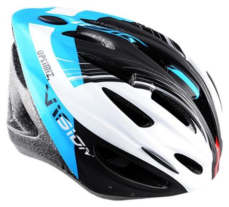 Casque de vélo pour adultes - Bleu/Blanc Mat