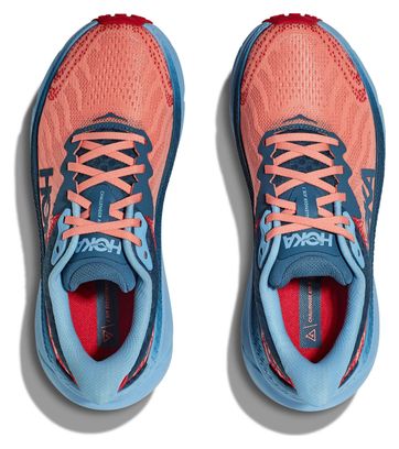 Chaussures Trail Hoka One One Challenger 7 Corail Femme