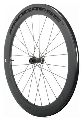 Paire de roues Progress Neon Disc Noir | 12x100/12x142 mm | Center Lock | Campagnolo N3W