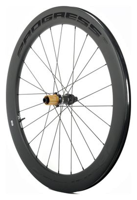 Paire de roues Progress Neon Disc Noir | 12x100/12x142 mm | Center Lock | Campagnolo N3W