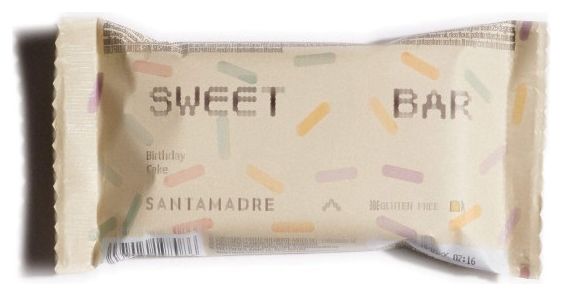 Santa Madre Sweet Bar Birthday Cake Energy Bar - 60g