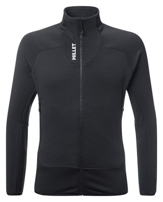 Forro polar Millet Kamet Grid negro para hombre