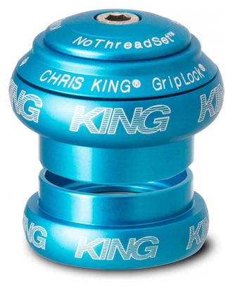 Jeu de Direction Externe Chris King NoThreadset EC 34/28.6 - EC 34/30 Bleu Turquoise