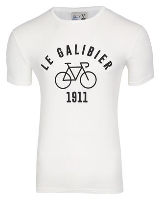 LeBram &amp; Sport Epoque Kurzarm T-Shirt Le Galibier Marshmallow / Weiß