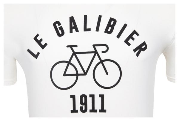 LeBram Korte Mouw T-shirt &amp; Le Galibier Marshmallow Vintage Sport / Wit