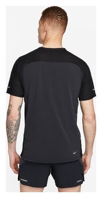Maglia a maniche corte Nike Trail Solar Chase Nero Uomo
