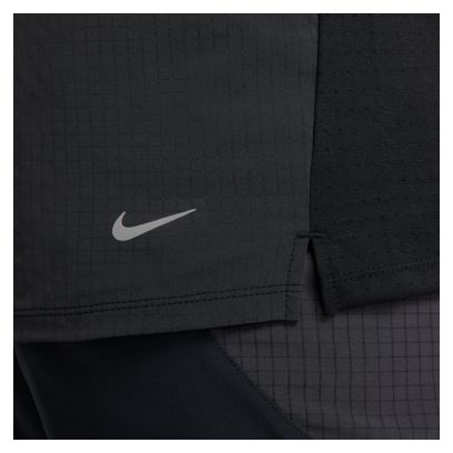 Maglia a maniche corte Nike Trail Solar Chase Nero Uomo
