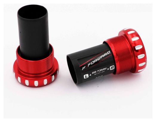 Forward BSA Euro External Bottom Bracket - Red