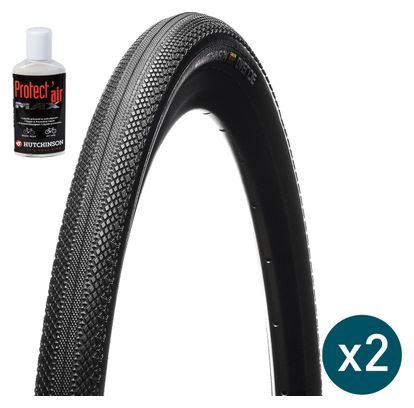 Hutchinson Overide 700mm Tubeless Ready Soft Hardskin + Protect'Air Sealant Bundle