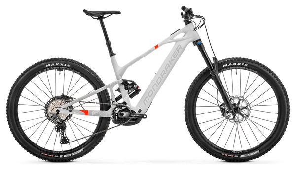 Mondraker Crafty Carbon R BTT Eléctrica con Suspensión Completa Shimano 12S 800 Wh 29'' Blanco 2025