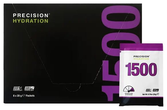 Boisson électrolytes Precision Fuel & Hydration 1500 - 8 Sachets 20g