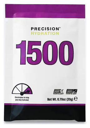 Boisson électrolytes Precision Fuel & Hydration 1500 - 8 Sachets 20g