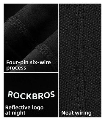 Cagoule et de Cyclisme d'Hiver pour Enfant Balaclava noir