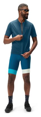 Maillot Manches Courtes Endura Loop Full Zip Bleu