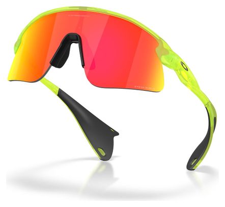 Oakley Stunt Devil S Goggles - Matte Uranium / Prizm Ruby / Ref : OO9518-03