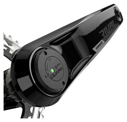 Tretlager Leistungsmesser Sram Rival D1 DUB 2x12V 46-33 Zähne (ohne Gehäuse) Schwarz