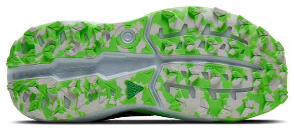 Chaussures Trail Brooks Caldera 8 Vert Homme