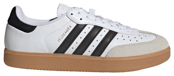 adidas Velosamba Leather Cycling Shoes, White/Black, Unisex