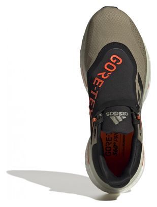 Chaussures Running adidas running Solar Glide 5 GTX Khaki Noir Homme