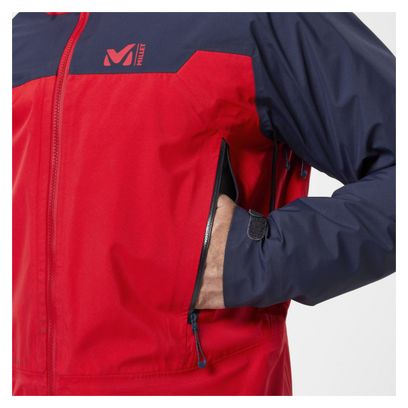 Millet Kamet Light Gtx Jkt M Red Men's XXXL Waterproof Jacket