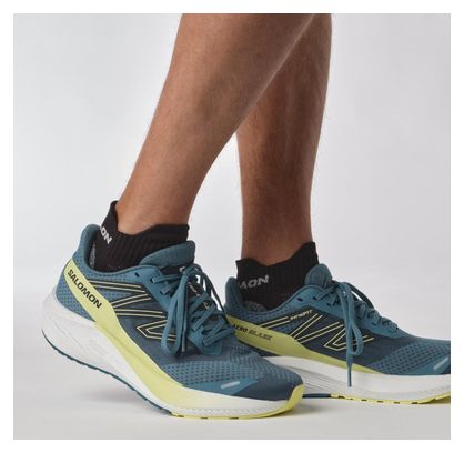 Zapatillas de running Salomon Aero Blaze Azul Verde Hombre