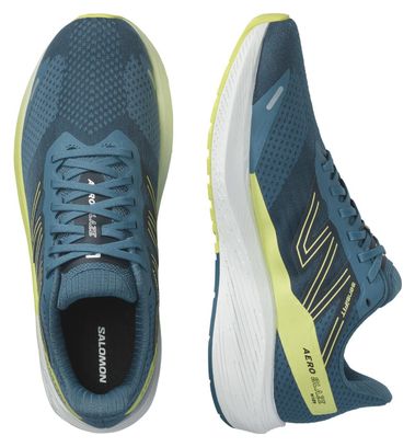 Zapatillas de running Salomon Aero Blaze Azul Verde Hombre