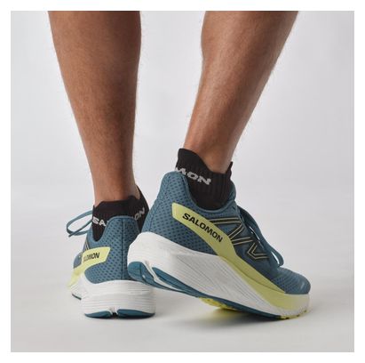 Zapatillas de running Salomon Aero Blaze Azul Verde Hombre