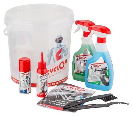 CYCLON Kit D'Entretien Pour Vélo Wax Lube