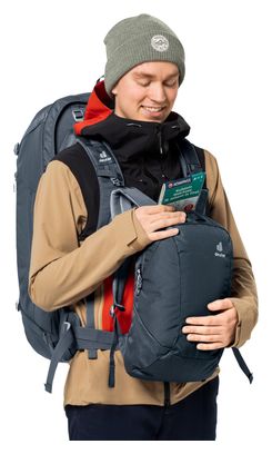 Deuter Access Pro 65L Hiking Bag Black