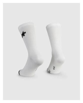 Assos R S9 Unisex Socks White (Pack x2)