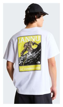 The North Face Expedition T-shirt: Jannu Relaxed Wit voor heren
