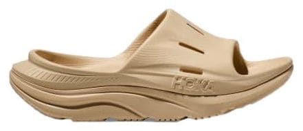 Chaussures de Récupération Hoka Ora Recovery Slide 3 Beige Unisexe