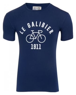 T-Shirt Manches Courtes LeBram & Sport d'Epoque Le Galibier Bleu Foncé