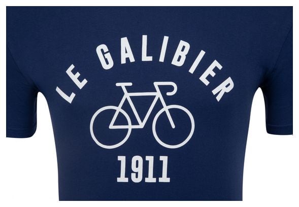 LeBram &amp; Sport Vintage Le Galibier T-Shirt Manica Corta Blu Scuro