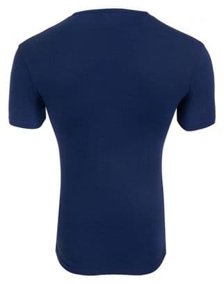 LeBram &amp; Sport Vintage Le Galibier T-Shirt Manica Corta Blu Scuro