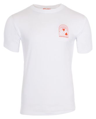 Rubb'r Mountain Addict T-shirt a maniche corte White