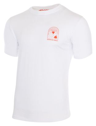 Rubb'r Mountain Addict T-shirt a maniche corte White