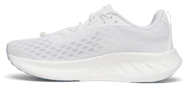 Zapatillas de Running Saucony Ride 18 Verano Blanco Hombre