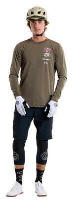 Pantalones cortos de MTB Troy Lee Designs Skyline Trail negros para hombre