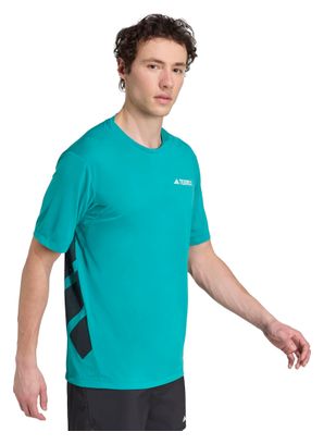Adidas Terrex Xperior Heren Trui Korte Mouwen Groen